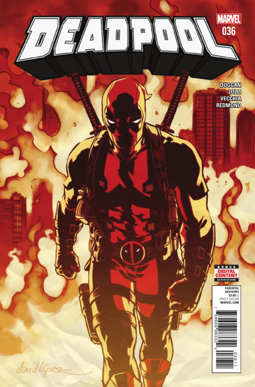 死侍 V5 主刊 Deadpool V5（2016）普封 商品图0