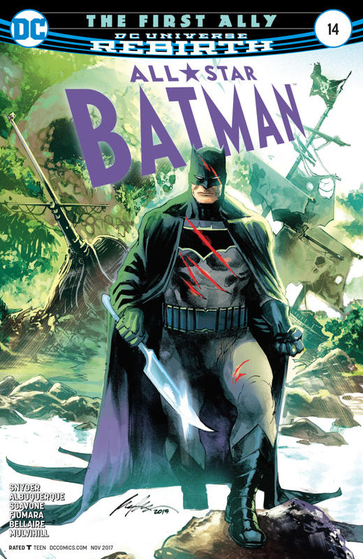 全明星蝙蝠侠 主刊 All Star Batman（2016）普封 商品图0