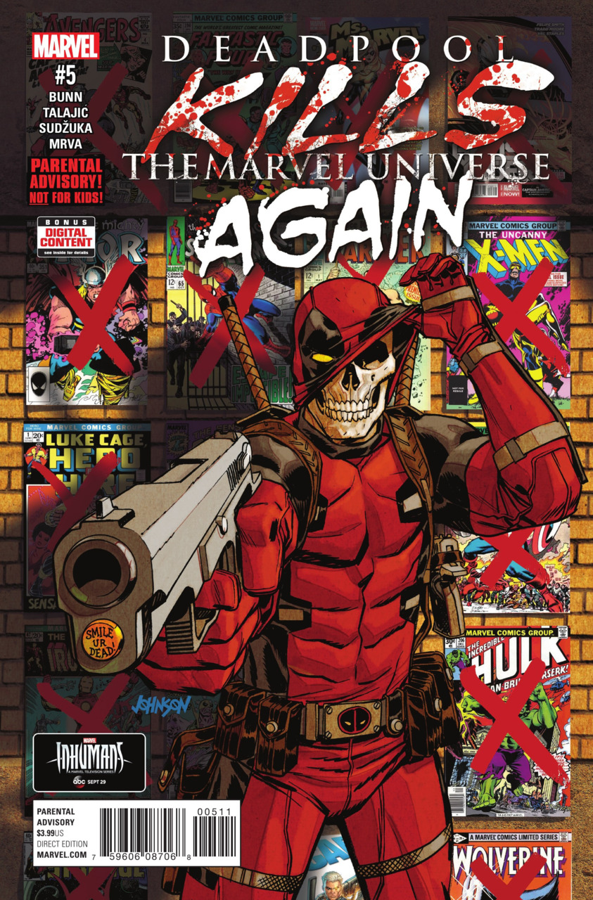 死侍再次屠杀漫威宇宙 主刊 Deadpool Kills Marvel Universe Again（2017）普封