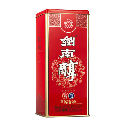 38度精制剑南醇500ml 商品图0