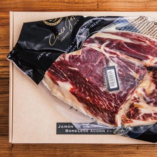 西班牙火腿 5J 伊比利亚后腿整只 3—4kg 原装进口 去骨火腿礼盒○5J Cinco Jotas 商品图1