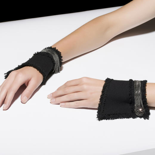 北京仓｜Catherine Osti-Elise-Black 袖饰［法国设计师］ 商品图2