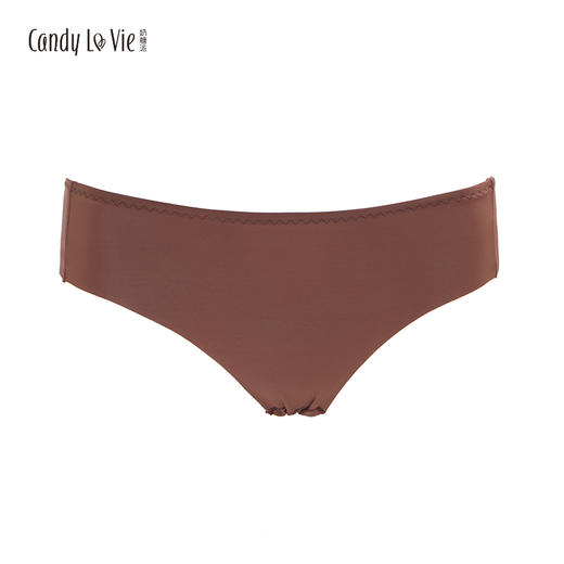 迷藏配套光面无痕内裤  低腰女三角裤奶糖派Candy La VIE 208E102J 商品图0