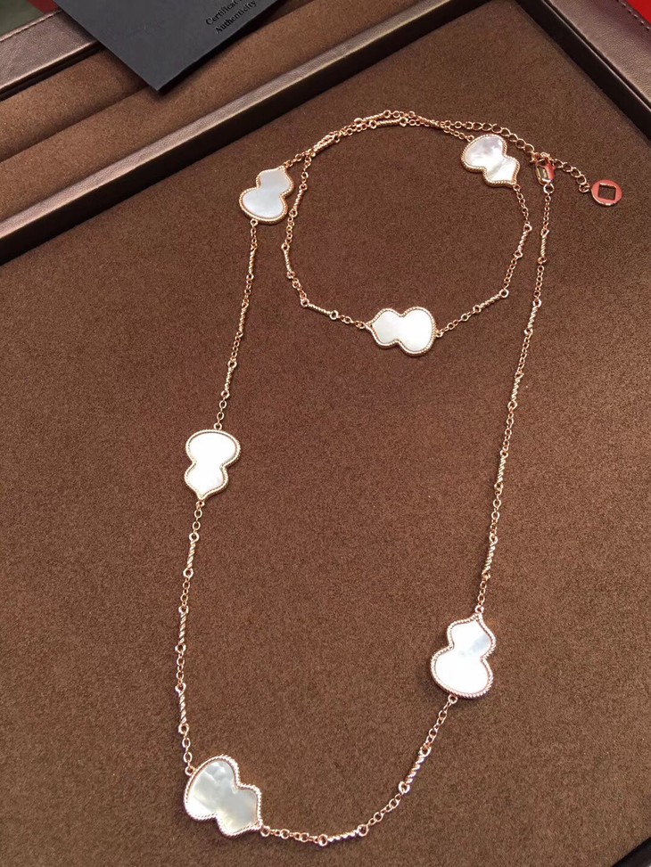 qeelin麒麟六葫芦毛衣链 三色