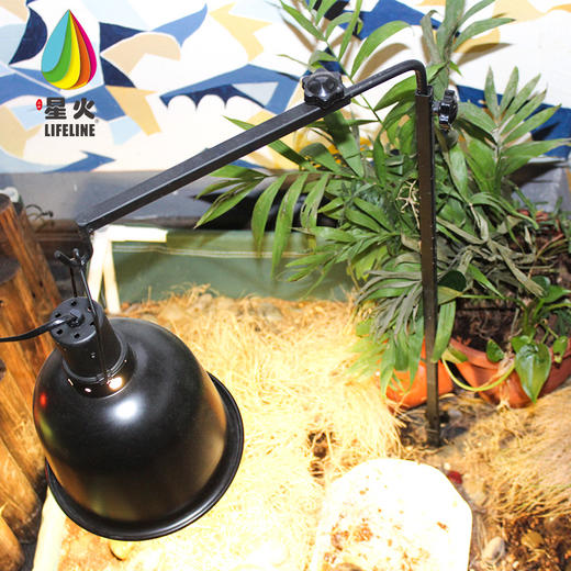 LIFELINE爬宠用灯架玻璃箱可伸缩太阳灯灯罩挂架灯架落地吊架-分销 商品图3