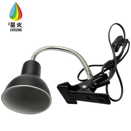 LIFELINE爬宠变色龙蜥蜴饲养箱万向折叠灯夹/弯曲灯夹龟缸360度灯架-分销 商品图6