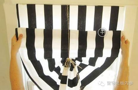 家居diy：扇形罗马帘手工制作教程！ 商品图0