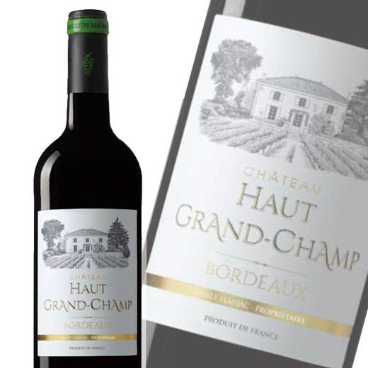 尚格香派城堡红葡萄酒  Chateau Haut Grand Champ 750ml 商品图0