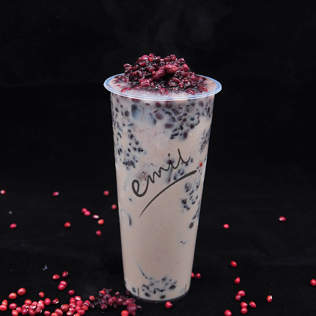 黑米红豆奶茶