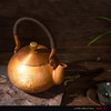 朱炳仁铜  大吉壶手工 紫铜抑菌茶壶茶具 铜工艺品家居艺术品 商品缩略图4