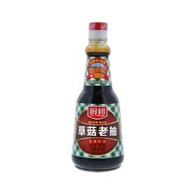 厨邦草菇老抽酱油410ml