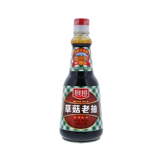 厨邦草菇老抽酱油410ml 商品图0