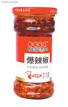 桃园建民爆辣椒210g