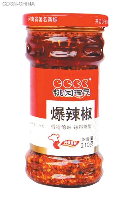 桃园建民爆辣椒210g 商品图0