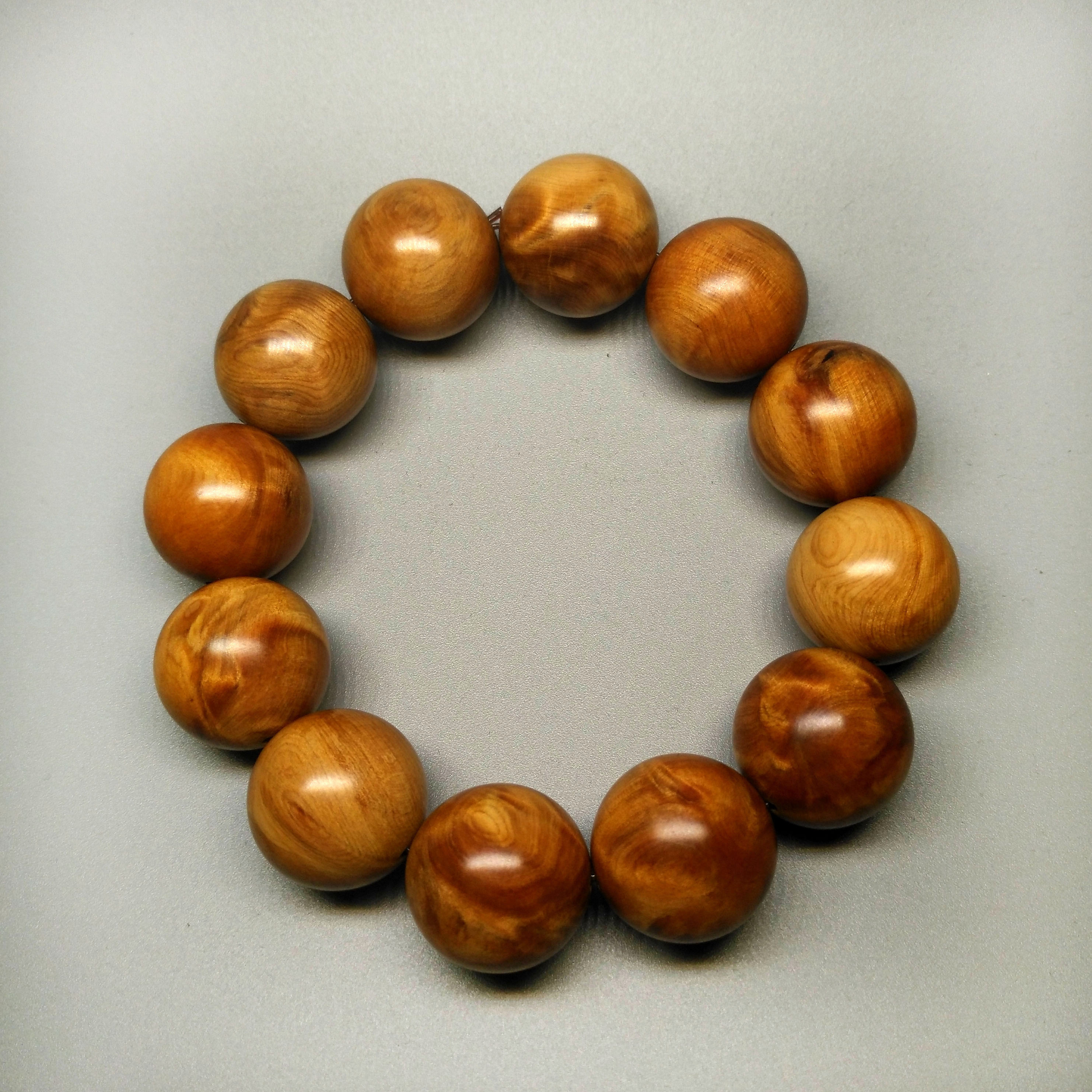 优选 l 崖柏高级手串2.0 闪电纹