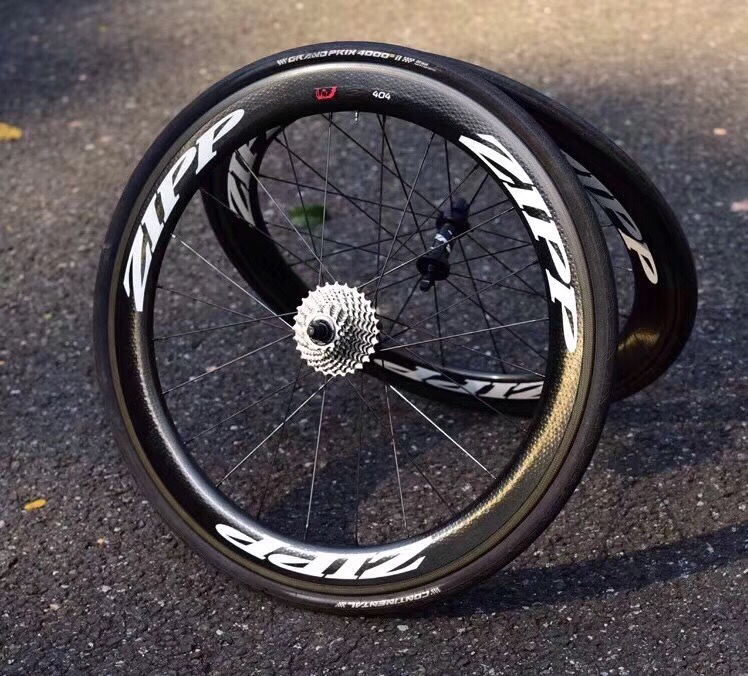 zipp 404/808 碳纤维开口轮组 火鸟版