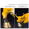 朱炳仁铜 国礼 金牛聚财 生肖铜工艺品装饰品摆件 黄铜彩色铜雕 商品缩略图3