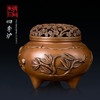 朱炳仁铜四季炉铜熏香炉 佛教用品装饰品 摆件紫铜禅炉 商品缩略图0