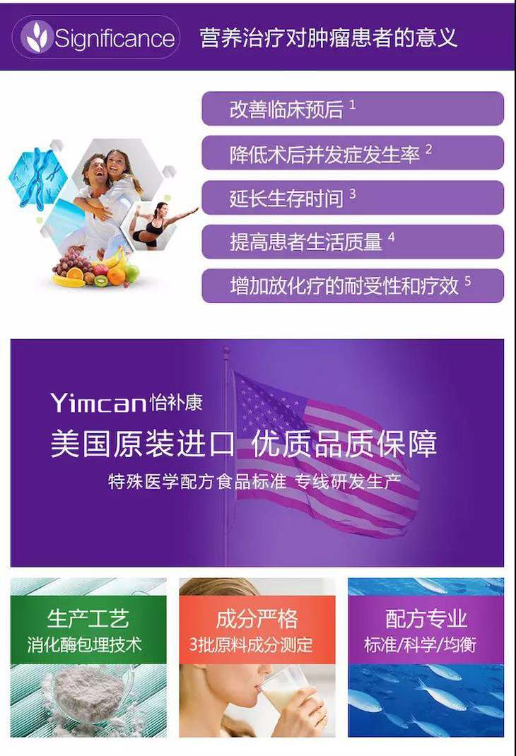 美国原装进口怡补康,手术,放化疗肿瘤患者补充营养专用,增加放化疗的