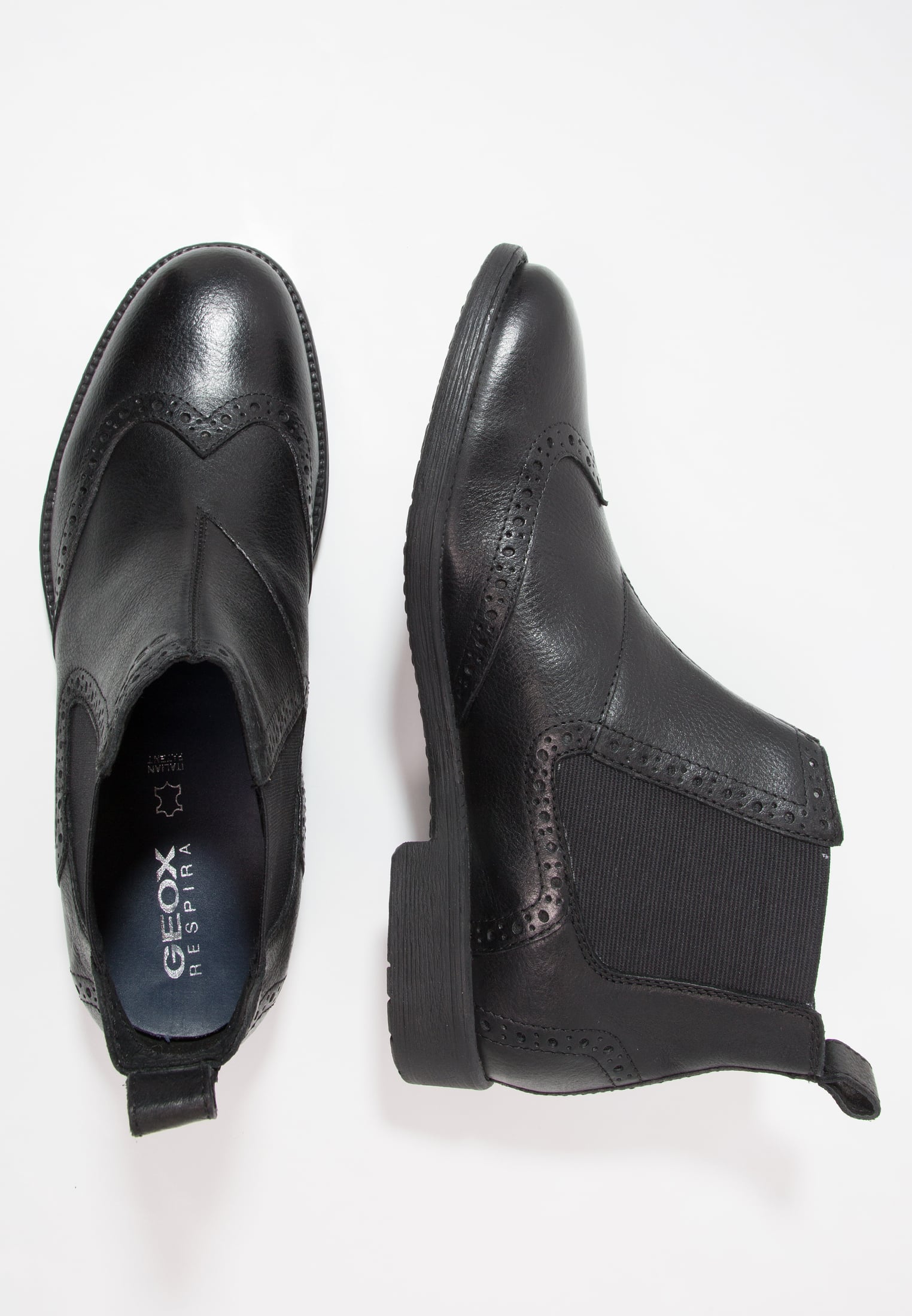 健乐士(意大利著名休闲鞋履品牌) geox jaylon - 及踝靴 - black