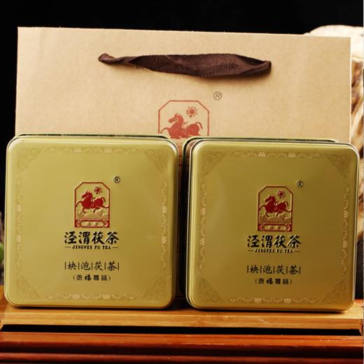 贡福尊品【泾渭茯茶】黑茶 茯茶 陕西茯砖茶 【易泡系列】 280g 商品图1