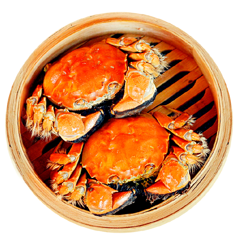 呈鲜 史上最好吃的大闸蟹 五粮液酿制熟醉蟹 4只装/2公2母 (全场199