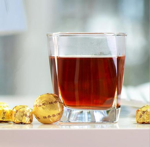 糯米香普洱茶小沱茶陈年普洱熟茶迷你小金沱茶叶 商品图3