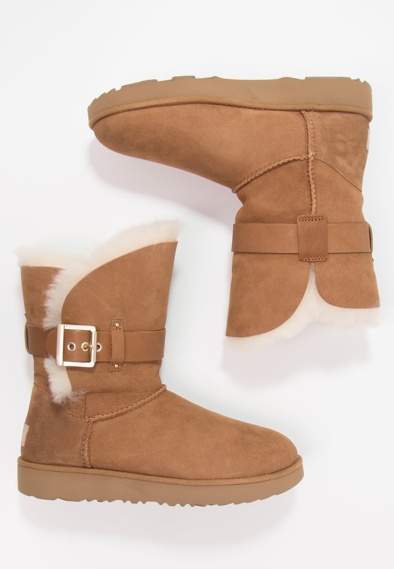 美国著名雪地靴品牌 UGG JAYLYN - 女鞋 靴ette - driftwood