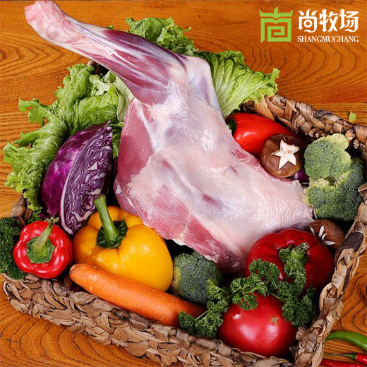 顺丰包邮  销魂前腿 羊腿 内蒙古散养羔羊肉 清真食材1100g 商品图8