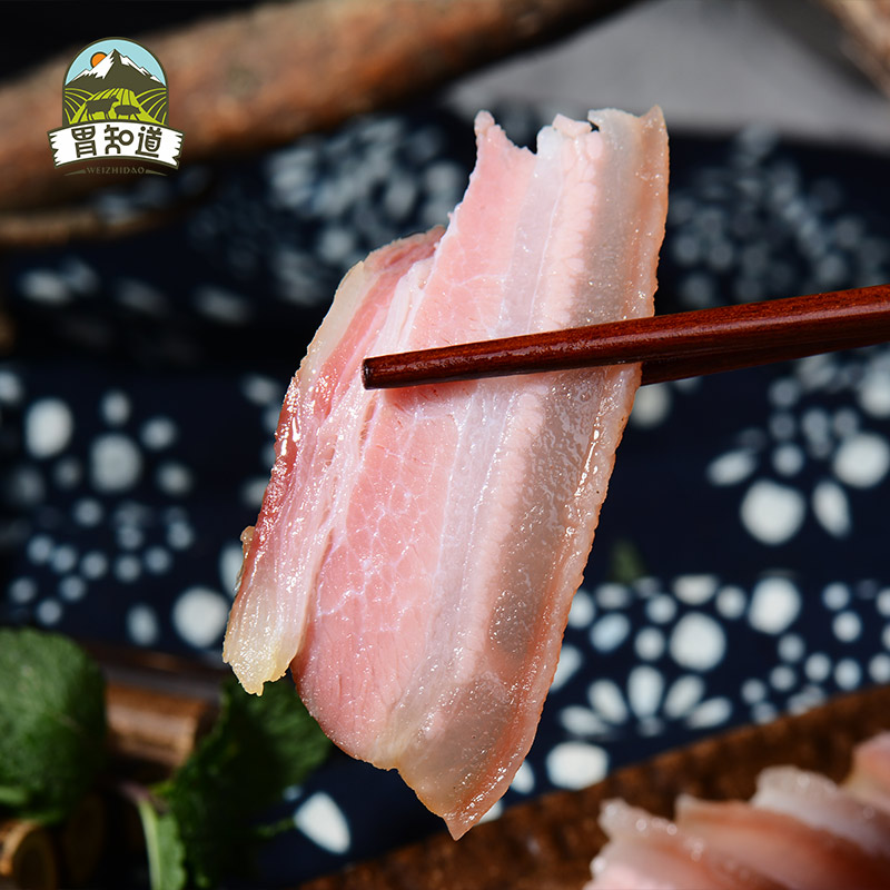 风干五花腊肉四川腊肉 无烟味 大凉山特产腊肉500g 农家自制非烟熏