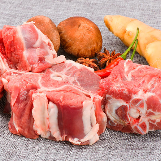 解馋蝎子 羊蝎子内蒙古散养羔羊肉 清真食材1000g 商品图3