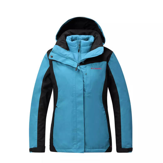 Columbia 哥伦比亚女款700蓬热能羽绒内胆防水三合一冲锋衣PL7059 445【待调整】 商品图0