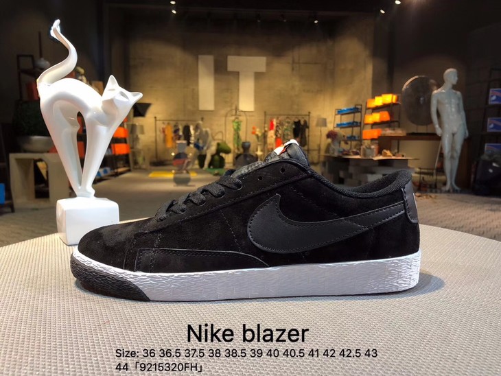 耐克开拓者nike blazer 男女板鞋定制款运动皮面休闲鞋情侣 a70