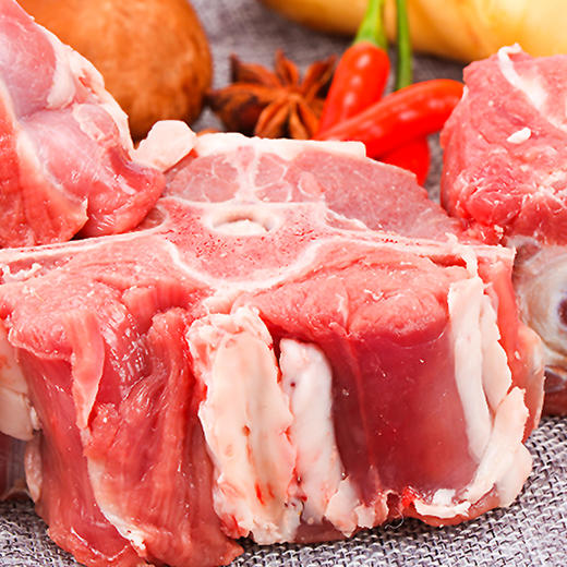 解馋蝎子 羊蝎子内蒙古散养羔羊肉 清真食材1000g 商品图4
