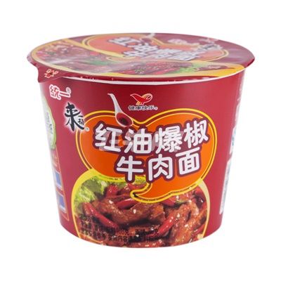 统一红油爆椒牛肉面