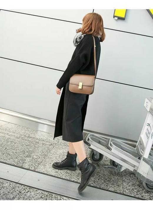 臻品热卖！情侣黑色马丁靴！！头层摔纹纳帕牛皮，一款神奇的百搭马丁靴！带给你超乎想象的柔软感觉~ 商品图3