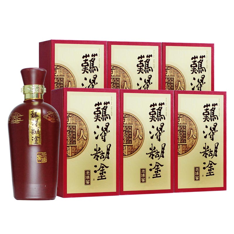 6°难得糊涂老陈窖450ml*6【箱】
