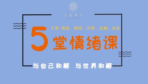 5堂情绪训练课：教你更好地和自己相处 商品图0