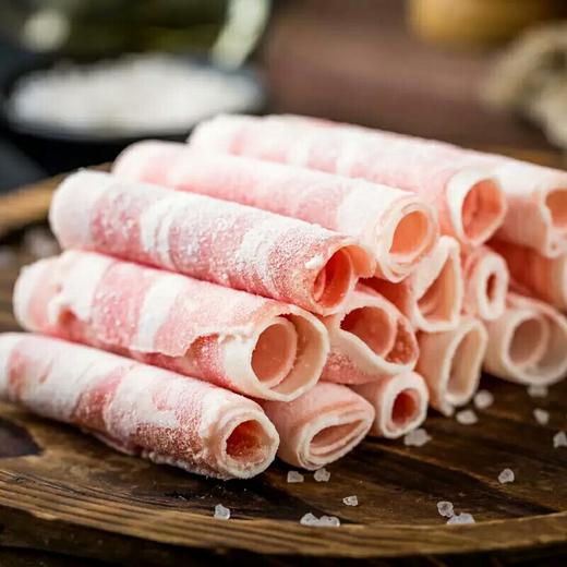 小尾羊六月嫩羔羊肉片 380g/袋/雪花肥牛牛肉片380g/袋 商品图0
