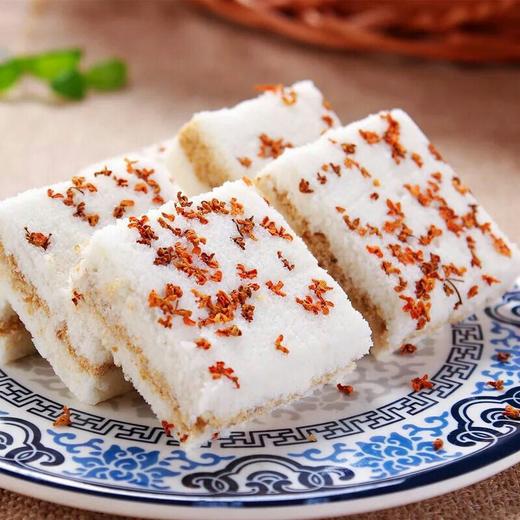 温州特产桂花糕传统糯米糕一包12粒 每天现做 商品图1