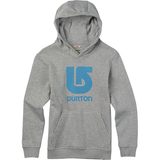 burton/伯顿 经典logo卫衣 男士运动滑板户外套头连帽衫