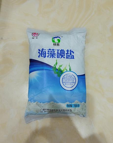 桂山海藻碘盐500克/包