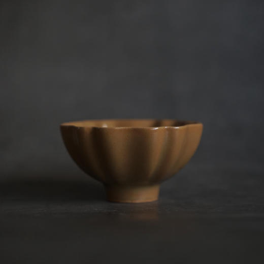 晓栋窑 晚秋·窑变·葵口杯 商品图0