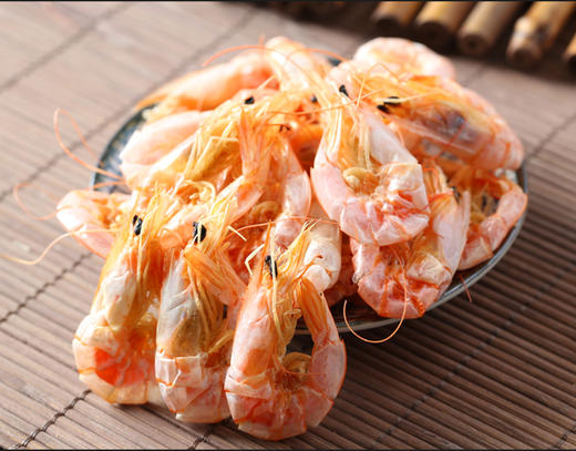 海鲜美食风味即食虾干 中虾干礼盒 50g/罐 商品图1