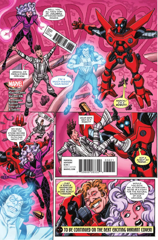死侍 V5 主刊 Deadpool V5（2016） 031 - 036 变体 商品图0