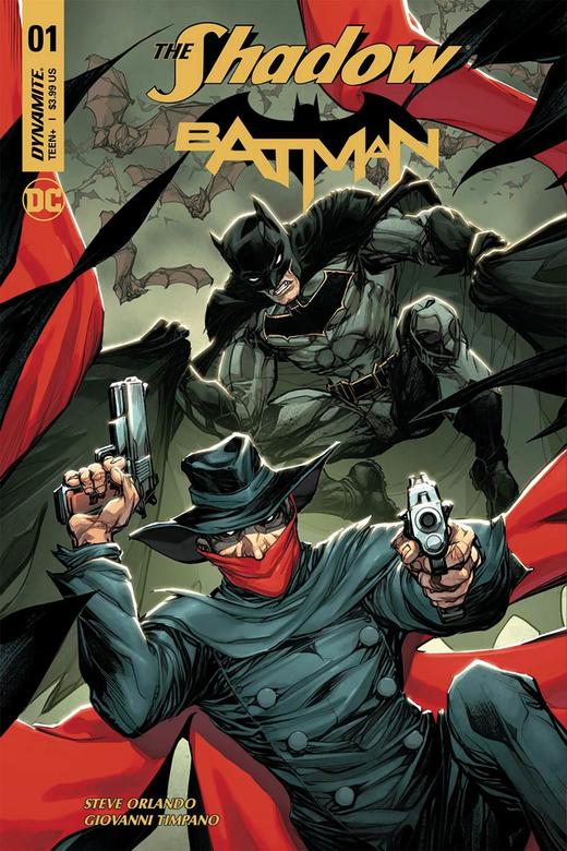 暗影侠与蝙蝠侠 斜线 Shadow /Batman（2017）变体 商品图9