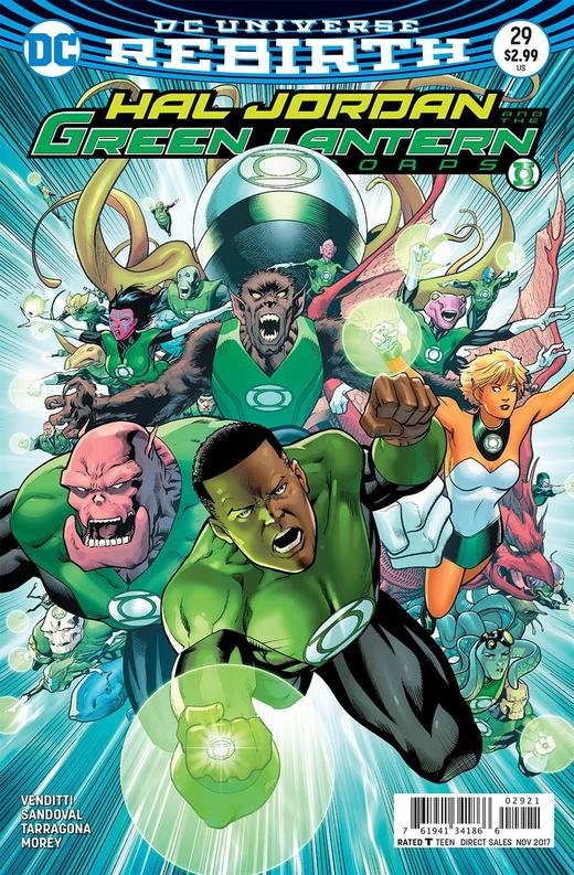 哈尔乔丹与绿灯军团 主刊 Hal Jordan and the Green Lantern Corps（2016）变体 商品图12