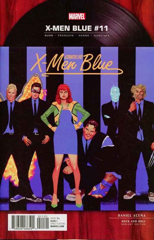 X战警 蓝队 主刊 X-Men Blue（2017）变体 商品图5
