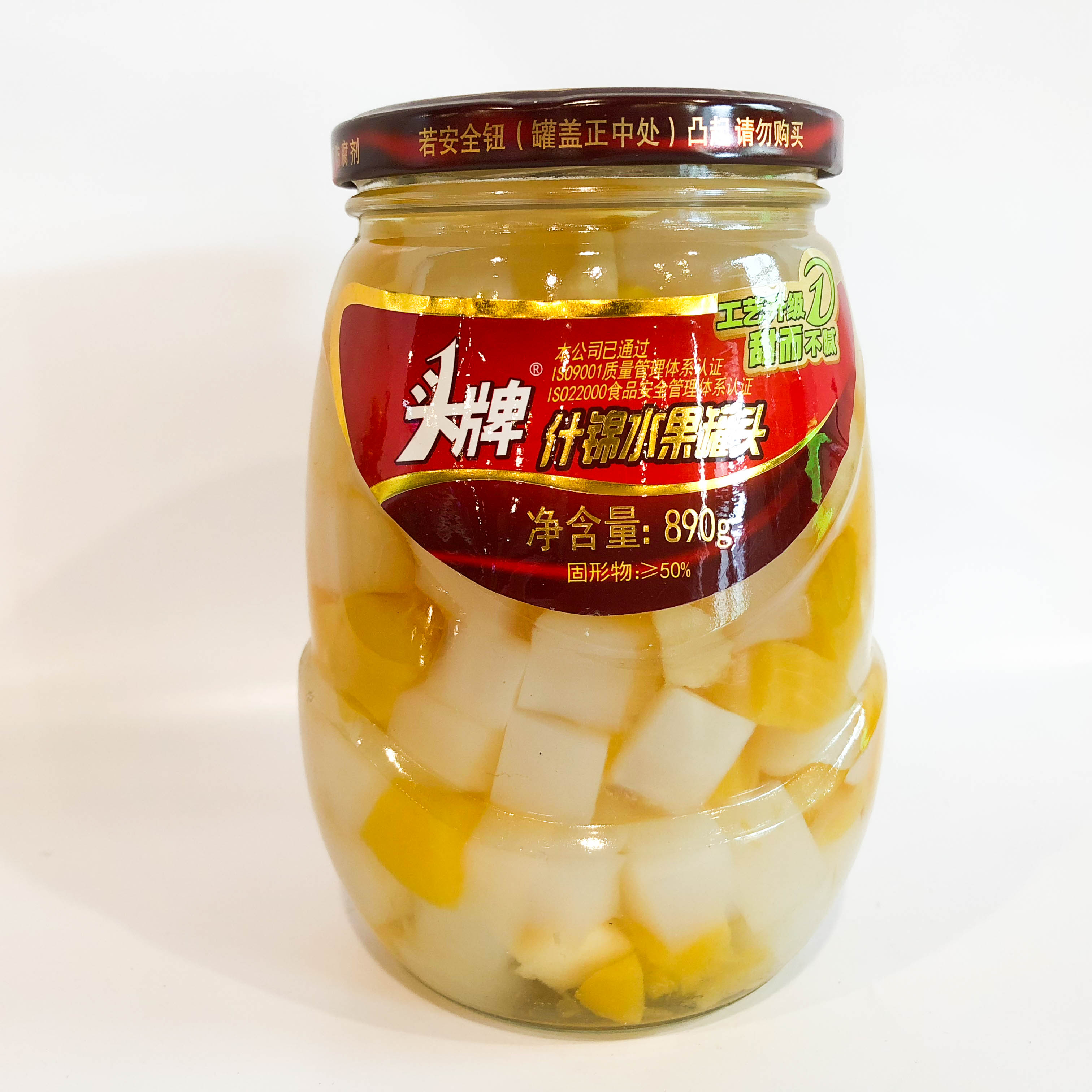 头牌什锦罐头 890g
