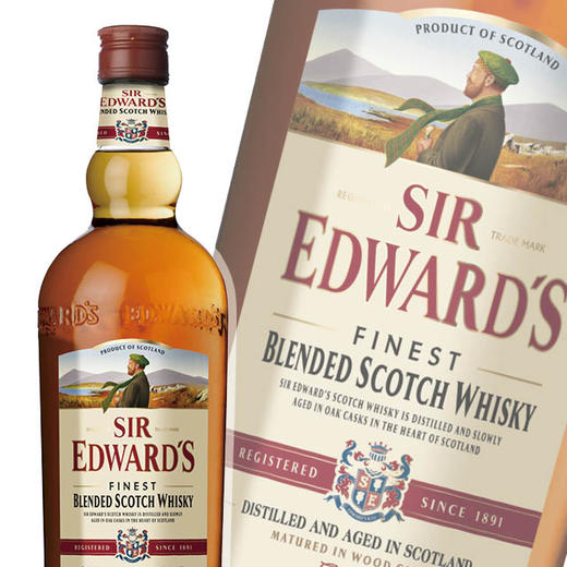 爱德华爵士威士忌 Sir Edward's Whisky 700ml 商品图0